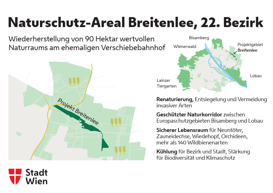 Vienna - Naturschutzareal Breitenlee © Stadt Wien