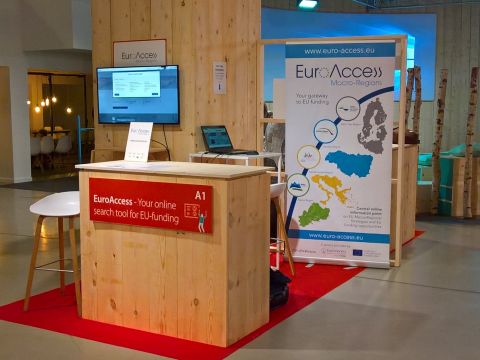 EuroAccess information stand © EuroAccess EuroAccess information stand © EuroAccess