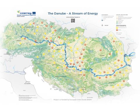 Energy Barge map © Interreg Danube Transnational Programme Energy Barge map © Interreg Danube Transnational Programme