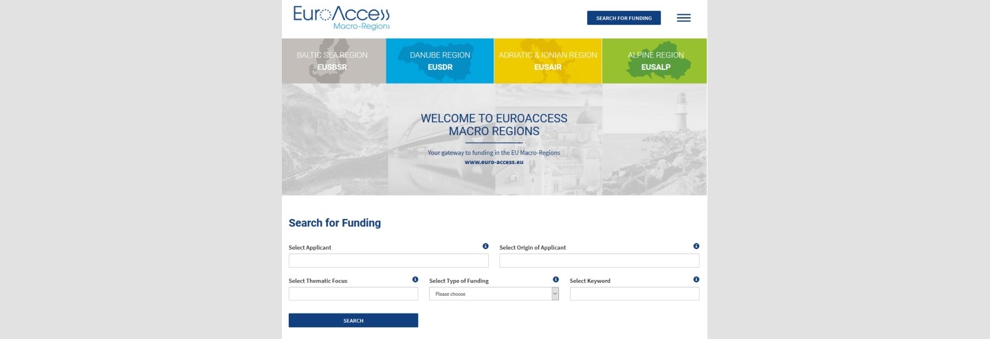 EuroAccess Macro-Regions